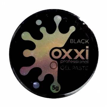 Гель-паста для маникюра Oxxi Professional Gel Paste Black, 5 г Гель-паста для маникюра Oxxi Professional Gel Paste Black, 5 г