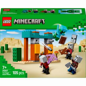 Конструктор LEGO Minecraft Пустельний патруль розбійника (21267) Конструктор LEGO Minecraft Пустельний патруль розбійника (21267)