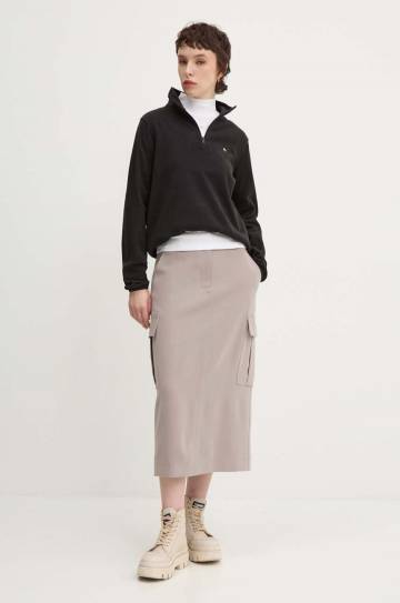 Кофта Tommy Jeans женская цвет чёрный однотонная DW0DW19751 Кофта Tommy Jeans женская цвет чёрный однотонная DW0DW19751