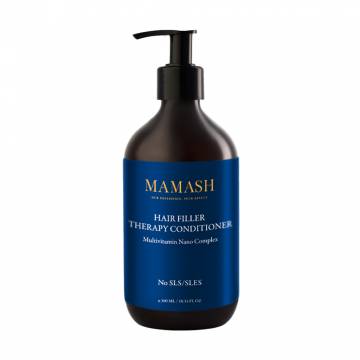 Активный кондиционер-терапия для волос Mamash Hair Filler Therapy Conditioner с мультивитаминным комплексом в липосомах, 300 мл Активный кондиционер-терапия для волос Mamash Hair Filler Therapy Conditioner с мультивитаминным комплексом в липосомах, 300 мл