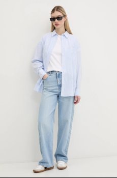 Хлопковая рубашка Guess Jeans