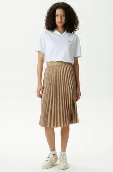 Женская бежевая юбка Бежевый 34 Lacoste JF0401CB8