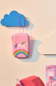 Пенал з приладдям - рожевий