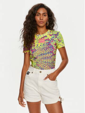 Versace Jeans Couture Футболка 76HAH608 Жовтий Slim Fit Versace Jeans Couture Футболка 76HAH608 Жовтий Slim Fit