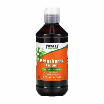 Концентрат бузины NOW foods Elderberry Liquid в жидкости, 237 мл Концентрат бузины NOW foods Elderberry Liquid в жидкости, 237 мл