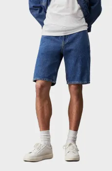 Мужские синие джинсовые шорты TROUSER Синий 34 Calvin Klein Jeans J30J325761