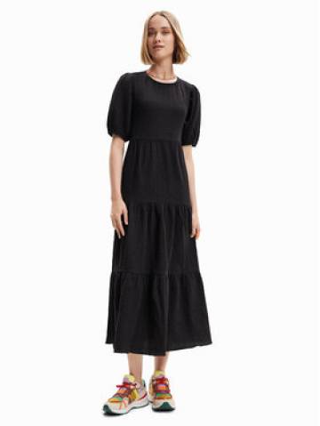 Desigual Повсякденна сукня Wend 23SWVW45 Зелений Regular Fit Desigual Повсякденна сукня Wend 23SWVW45 Зелений Regular Fit