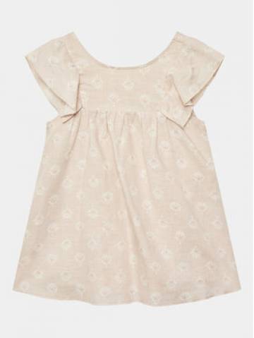 United Colors Of Benetton Повсякденна сукня 44JRGV00R Бежевий Regular Fit United Colors Of Benetton Повсякденна сукня 44JRGV00R Бежевий Regular Fit