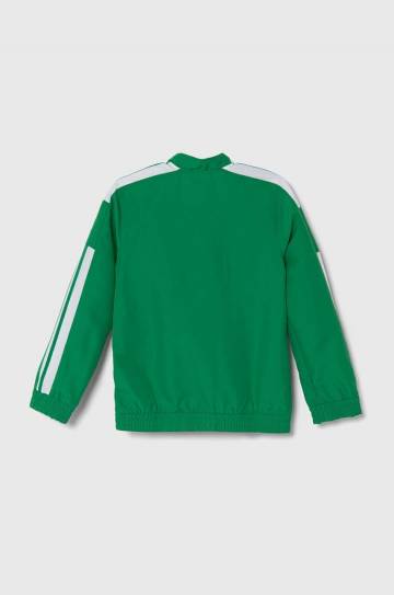 Детская кофта adidas Performance SQ21 PREKT цвет зелёный узор GP6440 Детская кофта adidas Performance SQ21 PREKT цвет зелёный узор GP6440