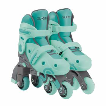 Роликові ковзани Globber 2 в 1 мятно-зелені 30-33 (783-206) Роликові ковзани Globber 2 в 1 мятно-зелені 30-33 (783-206)