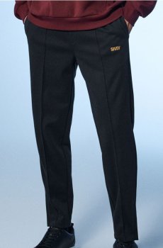 Штани tapered fit - темно-синій
