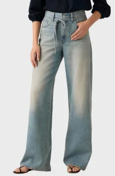 Женские голубые джинсы XL Straight Голубой 25-29 Levi’s® A8701;0042