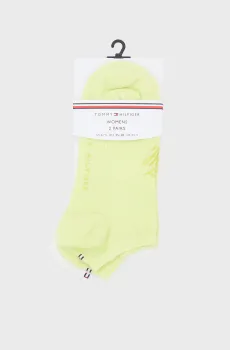 Женские носки (2 пары) SNEAKER REFINED MONOG Разноцветный 35-38 Tommy Hilfiger 701238779