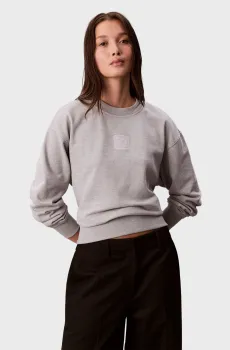 Женский светло-серый свитшот PREMIUM Серый XS Calvin Klein LV044D203G