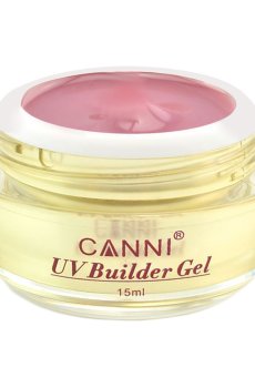 Конструирующий гель для наращивания ногтей Canni 303 Light Pink, 15 мл