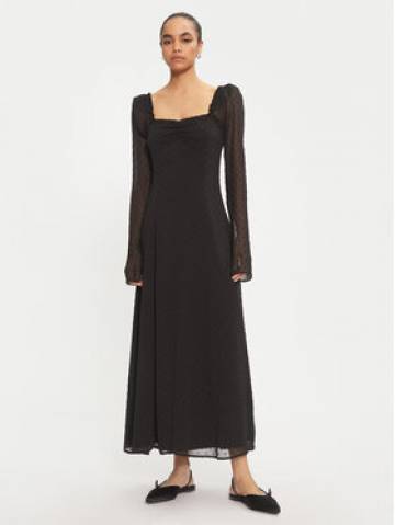 ROTATE Коктейльна сукня Savy 113104100 Чорний Regular Fit