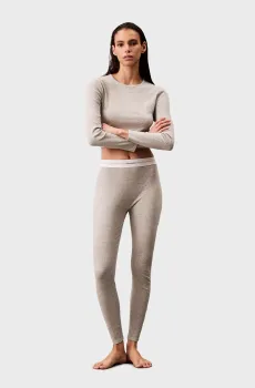 Женские серые леггинсы Серый L Calvin Klein 000QS7220E