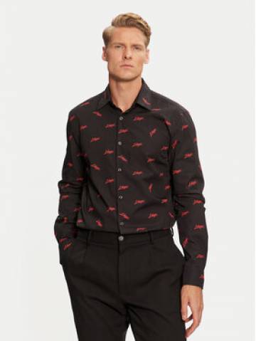 Hugo Сорочка Ermo 50527426 Чорний Slim Fit Hugo Сорочка Ermo 50527426 Чорний Slim Fit