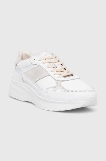Кожаные кроссовки Filling Pieces Jet Runner цвет белый 17127362052 Кожаные кроссовки Filling Pieces Jet Runner цвет белый 17127362052