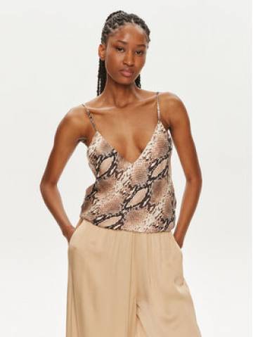 ViCOLO Топ TB1387 Коричневий Relaxed Fit ViCOLO Топ TB1387 Коричневий Relaxed Fit