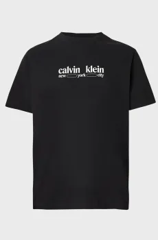 Мужская черная футболка GRAPHIC Черный XL Calvin Klein Jeans LV14RE831G