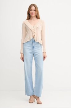 Кардиган с добавлением льна Hoss Intropia