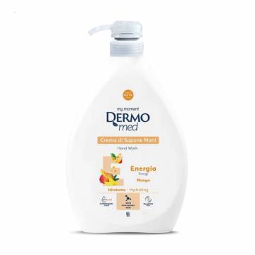 Жидкое крем-мыло для рук DermoMed Energy Mango Hand Wash Энергия, 1 л Жидкое крем-мыло для рук DermoMed Energy Mango Hand Wash Энергия, 1 л