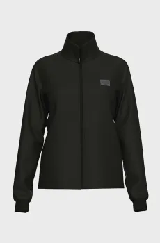 Женская черная спортивная кофта BRUSHED F/Z JACKET AS Черный M Arena 012478-500