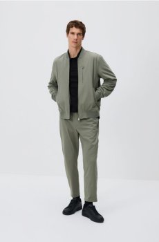 Reserved - Куртка бомбер - антрацитовий - ZU292-86X