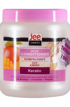 Укрепляющий бальзам-кондиционер для волос Jee Cosmetics Balm Conditioner Strengthen Овес и манго, 1 л