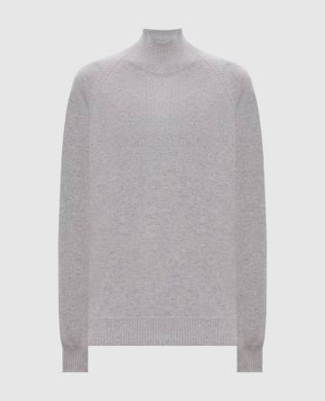 Серый свитер из шерсти и кашемира Серый свитер из шерсти и кашемира