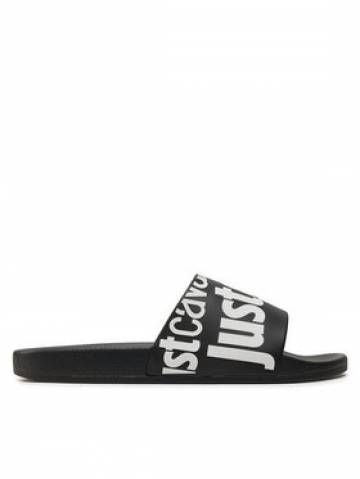 Just Cavalli Шльопанці 76QA3SZ1 Чорний Just Cavalli Шльопанці 76QA3SZ1 Чорний