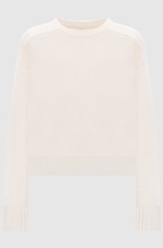 Свитер BRUZZI цвета айвори из шерсти и кашемира