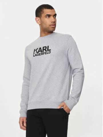 KARL LAGERFELD Світшот 705091 Сірий Regular Fit KARL LAGERFELD Світшот 705091 Сірий Regular Fit