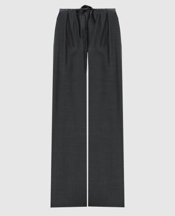 Серые брюки COVE из шерсти Серые брюки COVE из шерсти