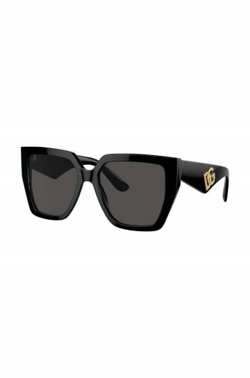 Солнцезащитные очки Dolce & Gabbana женские цвет чёрный 0DG4438 Солнцезащитные очки Dolce & Gabbana женские цвет чёрный 0DG4438