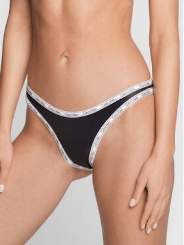 Calvin Klein Swimwear Низ від купальника KW0KW01952 Чорний Calvin Klein Swimwear Низ від купальника KW0KW01952 Чорний