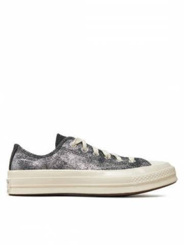 Converse Кеди Chuck 70 Suede Shimmer A10379C Сірий Converse Кеди Chuck 70 Suede Shimmer A10379C Сірий