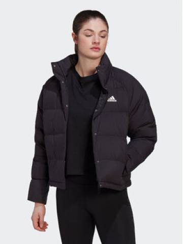 adidas Пуховик Helionic Relaxed Down HG8696 Чорний Loose Fit adidas Пуховик Helionic Relaxed Down HG8696 Чорний Loose Fit