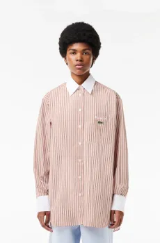 Женская розовая рубашка Розовый 38 Lacoste CF6951IS0