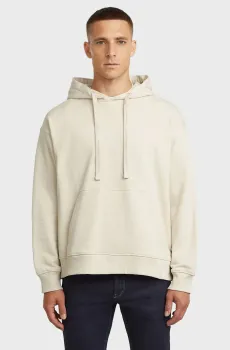 Мужское белое худи relaxed Белый M G-Star RAW D29293,D395