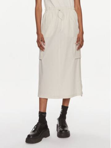 Tommy Jeans Спідниця-міді Parachute DW0DW17719 Бежевий Relaxed Fit Tommy Jeans Спідниця-міді Parachute DW0DW17719 Бежевий Relaxed Fit