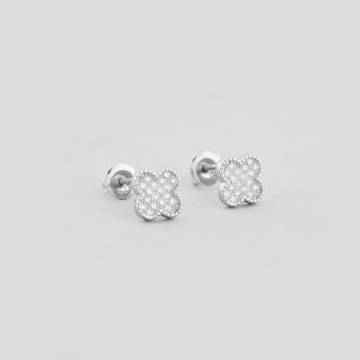 Серебряные серьги Minimal 520357/1б Серебряные серьги Minimal 520357/1б