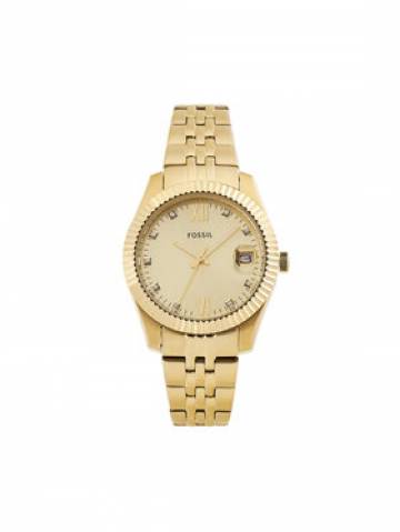 Fossil Годинник Scarlette ES5338 Золотий Fossil Годинник Scarlette ES5338 Золотий