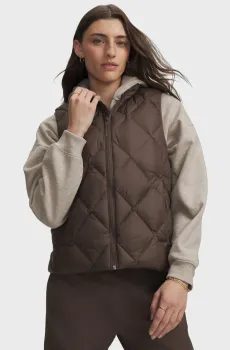 Женский темно-коричневый жилет Legend Down Vest-BRN Коричневый XL Under Armour 6008819-200
