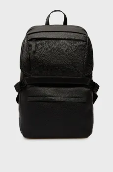 Мужской черный кожаный рюкзак Черный ONESIZE Baldinini C6B325XXBTVI;0002
