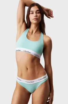 Женский мятный топ UNLINED BRALETTE Ментоловый XS Calvin Klein 0000F3785E