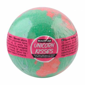 Бомбочка для ванны Beauty Jar Unicorn Kisses, 150 г Бомбочка для ванны Beauty Jar Unicorn Kisses, 150 г