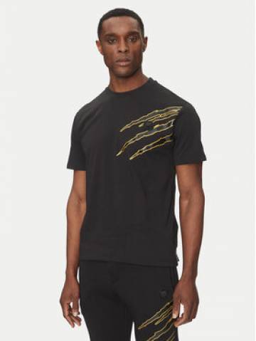 Plein Sport Футболка SAEC MTK8019 STE001N Чорний Regular Fit Plein Sport Футболка SAEC MTK8019 STE001N Чорний Regular Fit