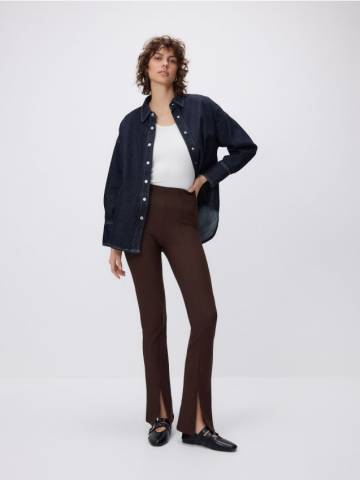 Reserved - LADIES` TROUSERS - коричневий - 9279B-88X Reserved - LADIES` TROUSERS - коричневий - 9279B-88X